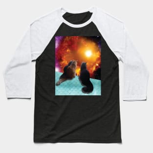 space cats Baseball T-Shirt